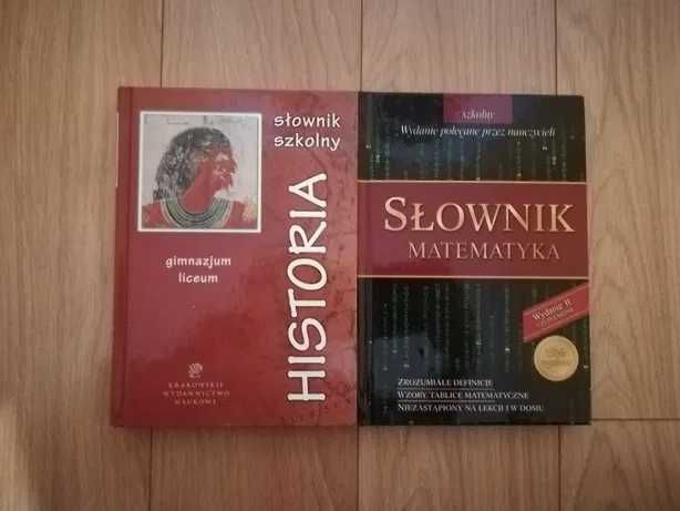 Słownik historia, matematyka