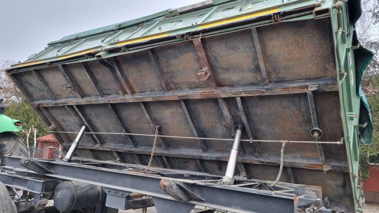 Przyczepa dwustronny kiper wywrot Blumhardt 16 zarejestrowana Niemiec