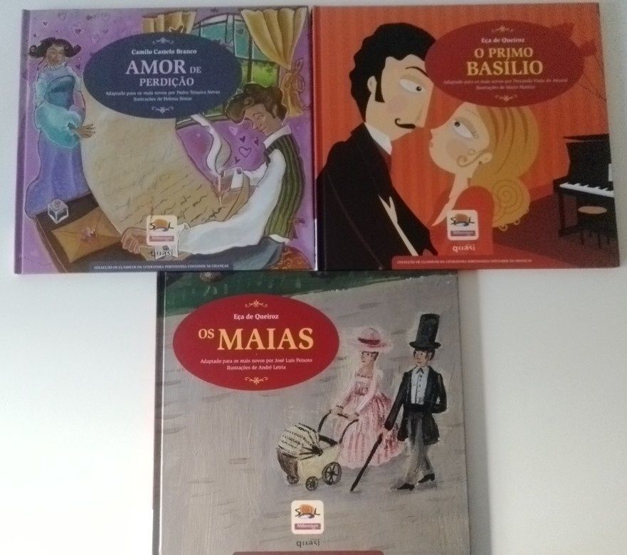 Livros infanto juvenis de Eça de Queiroz