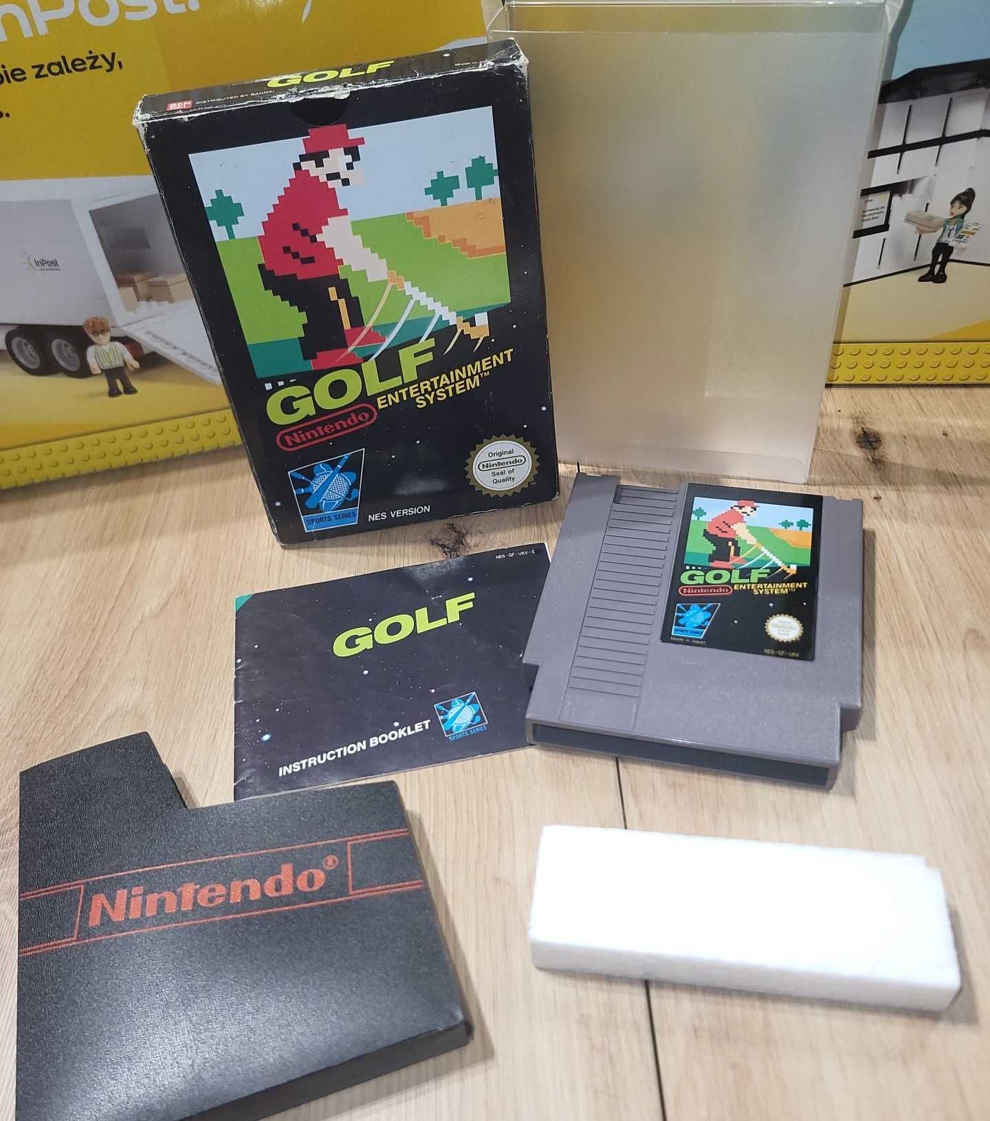 Gra Golf - NINTENDO NES PAL A - DB stan Komplet +Protektor