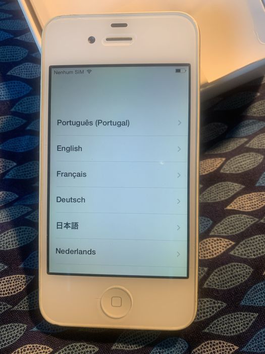 Apple iphone 4 - 8 GB A funcionar