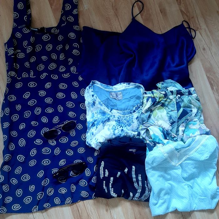 Zestaw roz S/M 36/38 50 sztuk mega paka komplet odzież damska ubrania