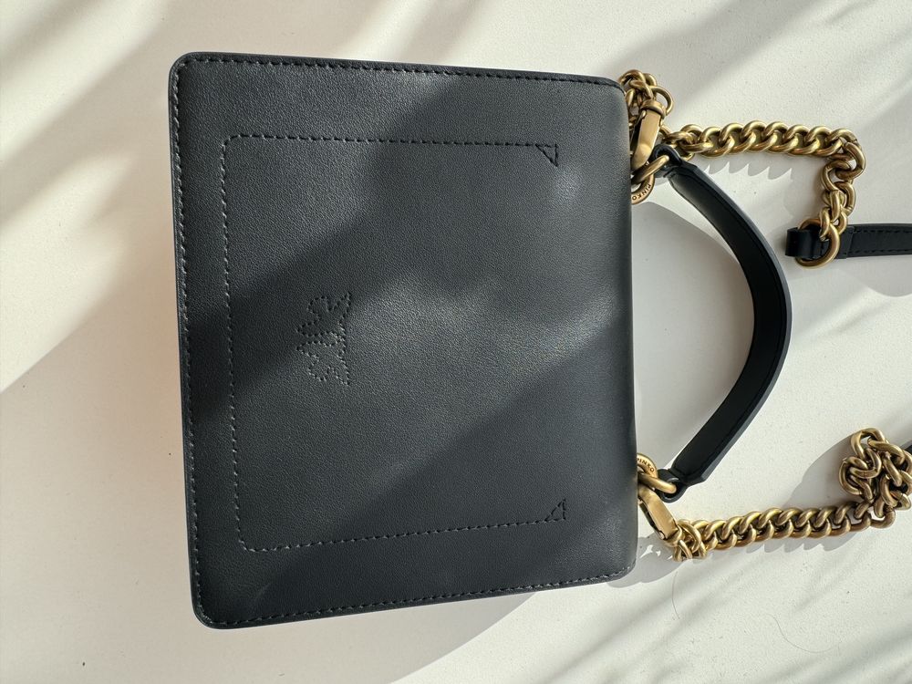 Torebka Pinko love mini vitello seta