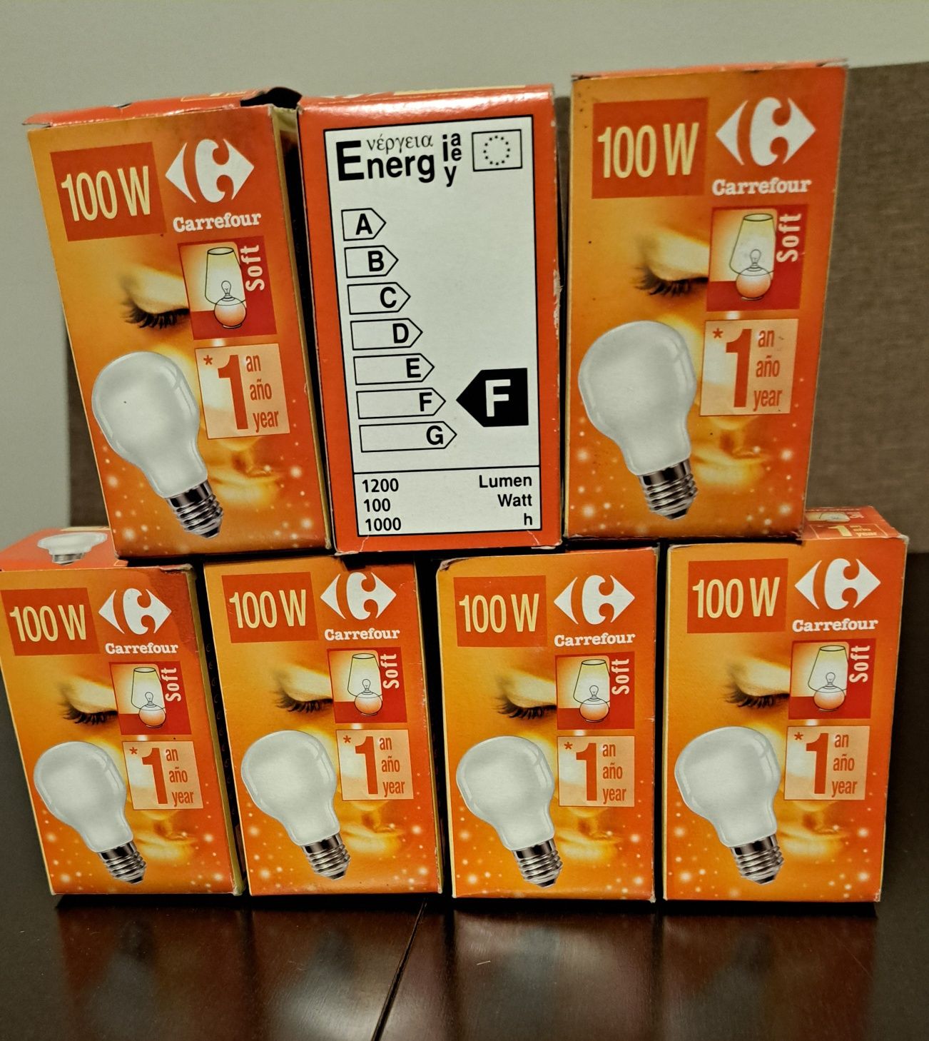 Żarówki mleczne 100 i 60 Watt