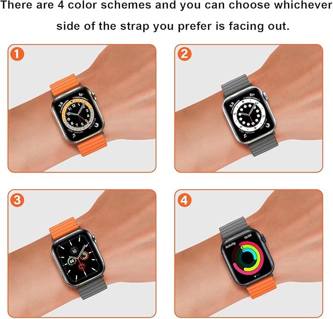 anlinser dwustronny pasek  do apple watch 38 mm