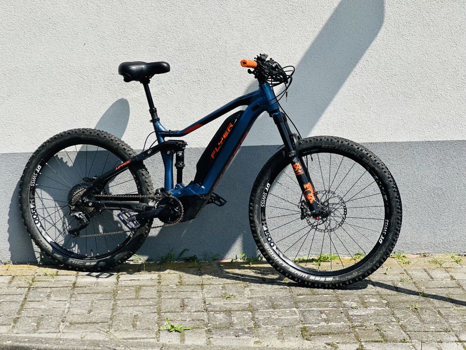 rower elektryczny full enduro flyer uproc 4 shimano xt panasonic zee