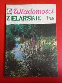 Wiadomości zielarskie nr 1/1989, styczeń 1989