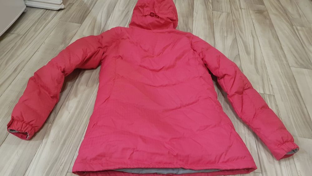 Пуховик куртка зимняя пуховая мембранная пальто зимова р.40 XS