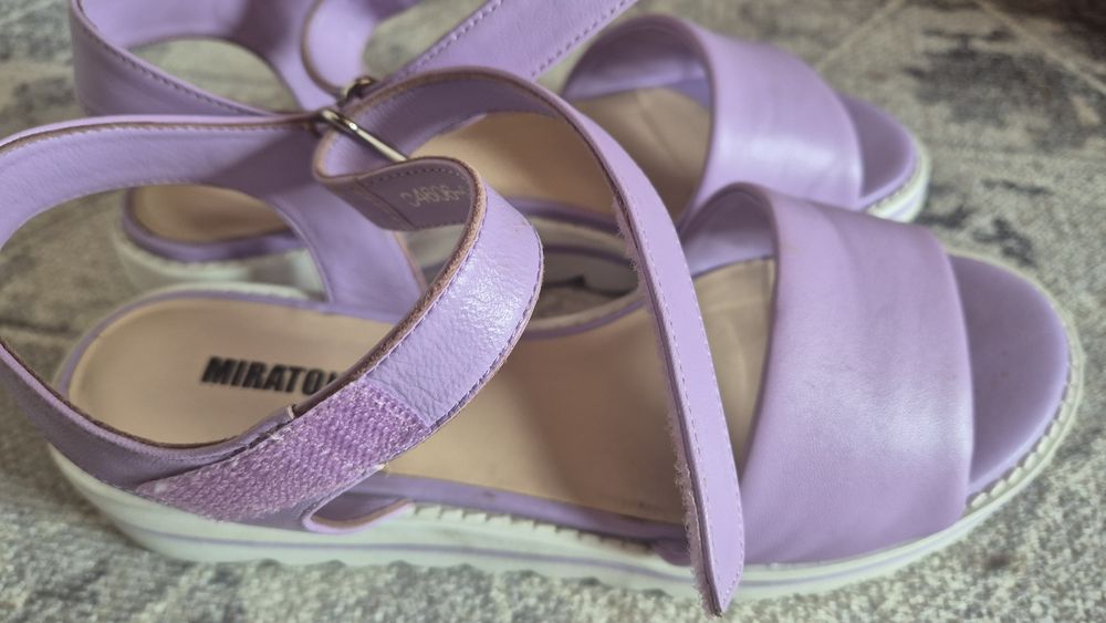 Босоножки Миратон на липучках