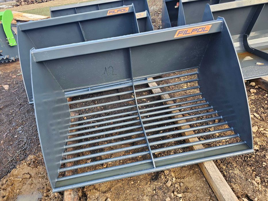 Łyżka ażurowa przesiewowa do tura do ziemniaków kamieni buraków łycha