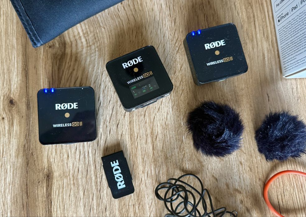 Mikrofony bezprzewodowe RODE Wireless GO II + gratis