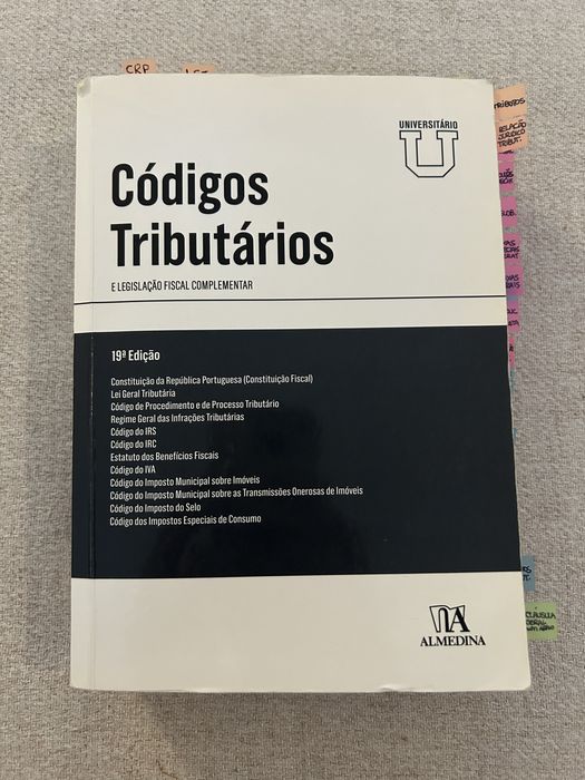 Livro Codigos Tributarios 19 edição