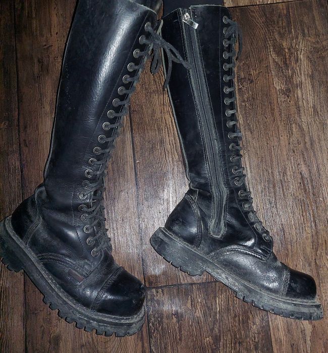 Shark | glany damskie | długie | wysokie | 20 dziur | 37