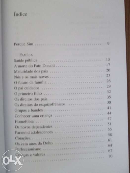 Livros: "Porque sim" Daniel Sampaio, "A confissão  da leoa" Mia Couto