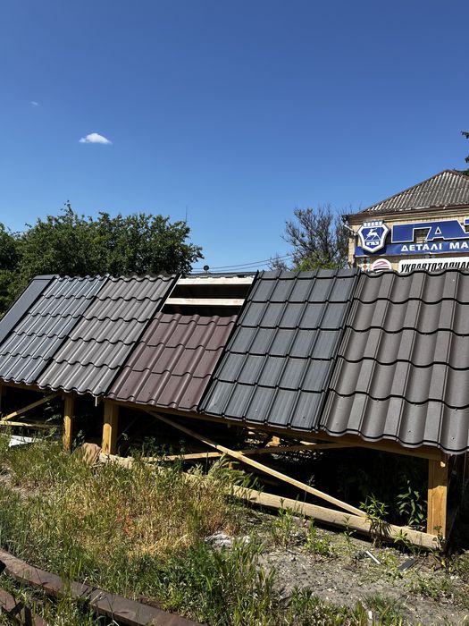 Металочерепиця,Металопрофіль,Заміри,Доставка,Монтаж