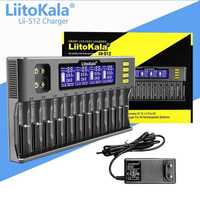 Оригінал! Зарядний пристрій LiitoKala Lii-S12 18650 21700 AA AAA Крона