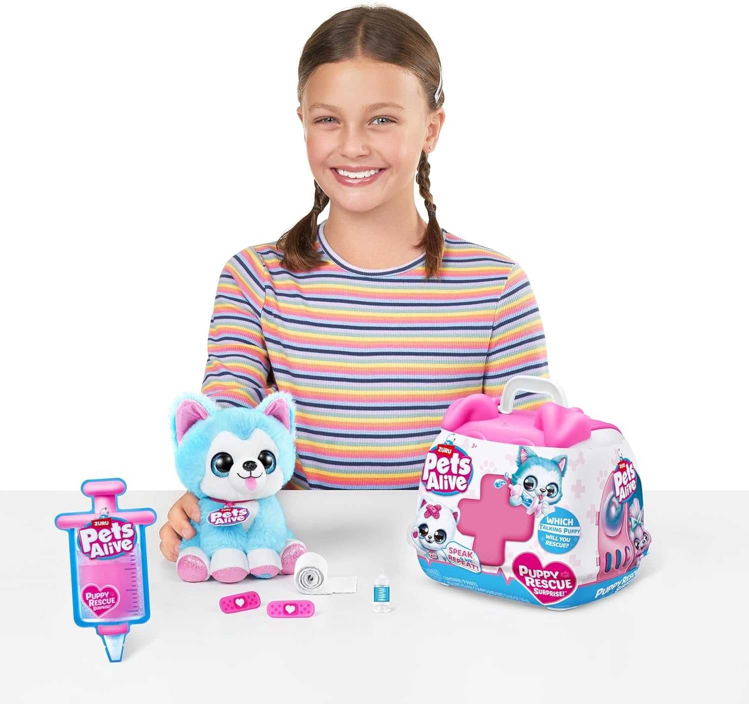 Интерактивный набор Pets Alive Pet Shop Surprise S3 Повторюшка-доктор