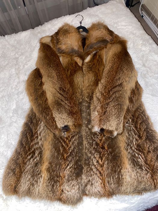 Naturalne prawdziwe futro z lisa