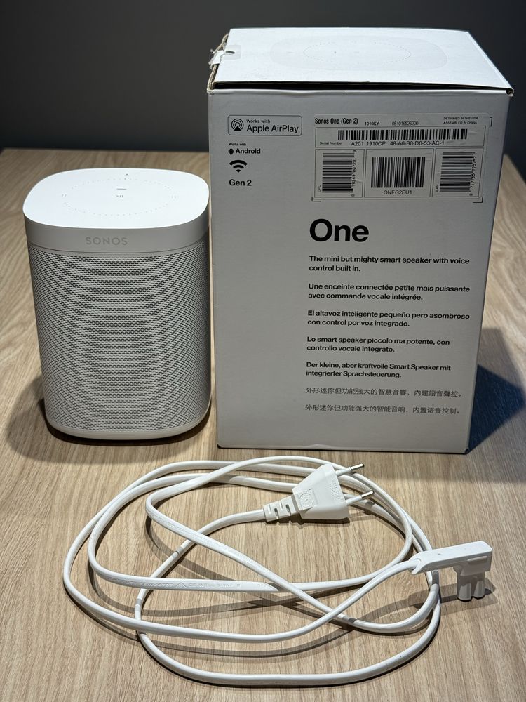 Głosnik Sonos One Gen 2
