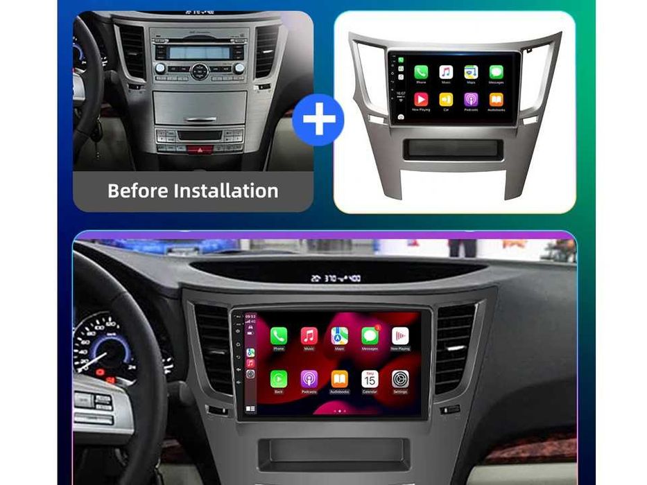 Radio samochodowe Android Subaru Legacy, Outback (9", LHD) 2010+