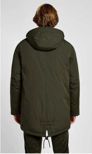 Kurtka Lee TACTICAL  ocieplana wodoodporna zielona kurtka z kapturem L
