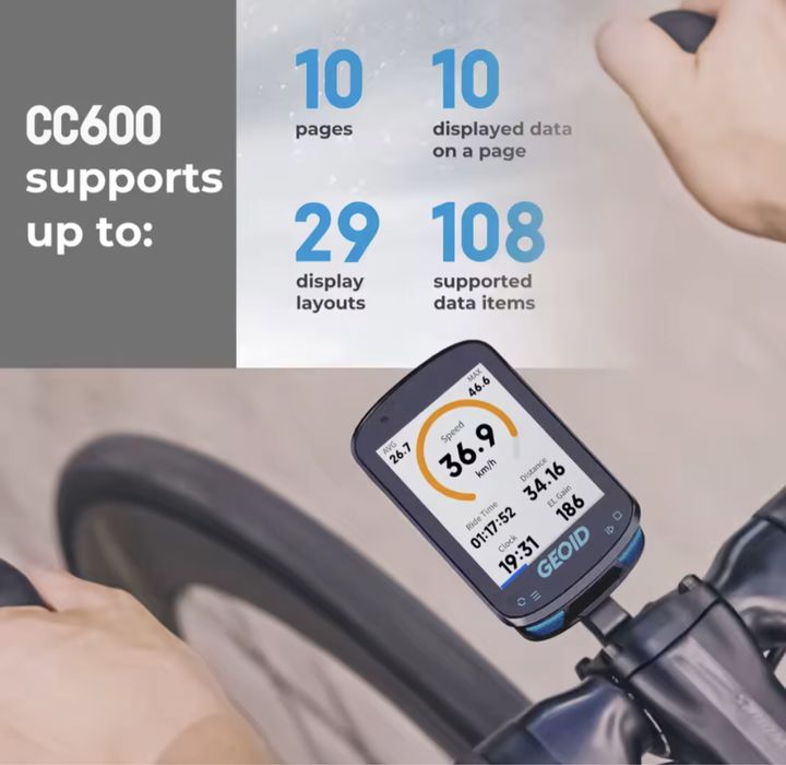 Велокомпьютер Geoid CC600