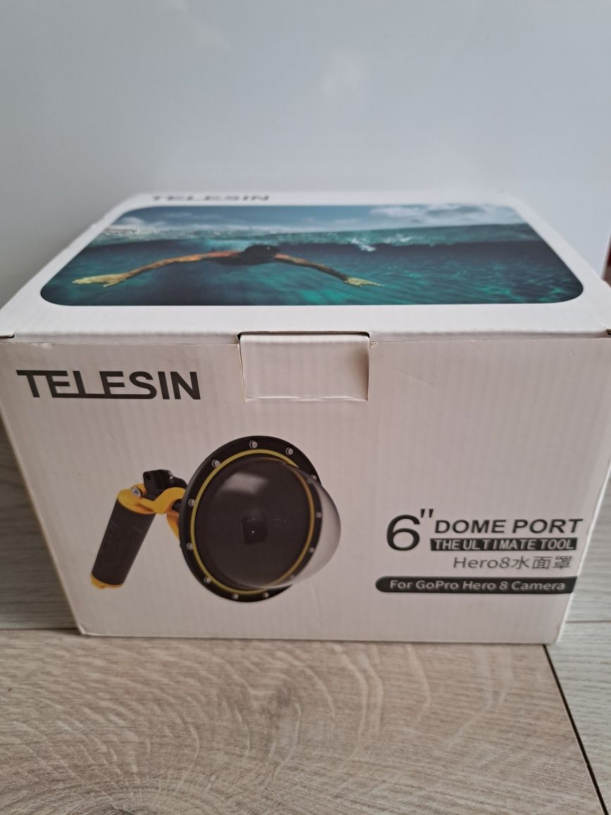 Obudowa do GoPro Telesin 6" Dome Port