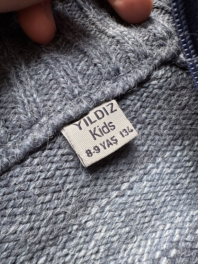 Ocieplany sweter / bluza na zamek