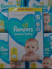 380 sztuk Pampers Active Baby 2