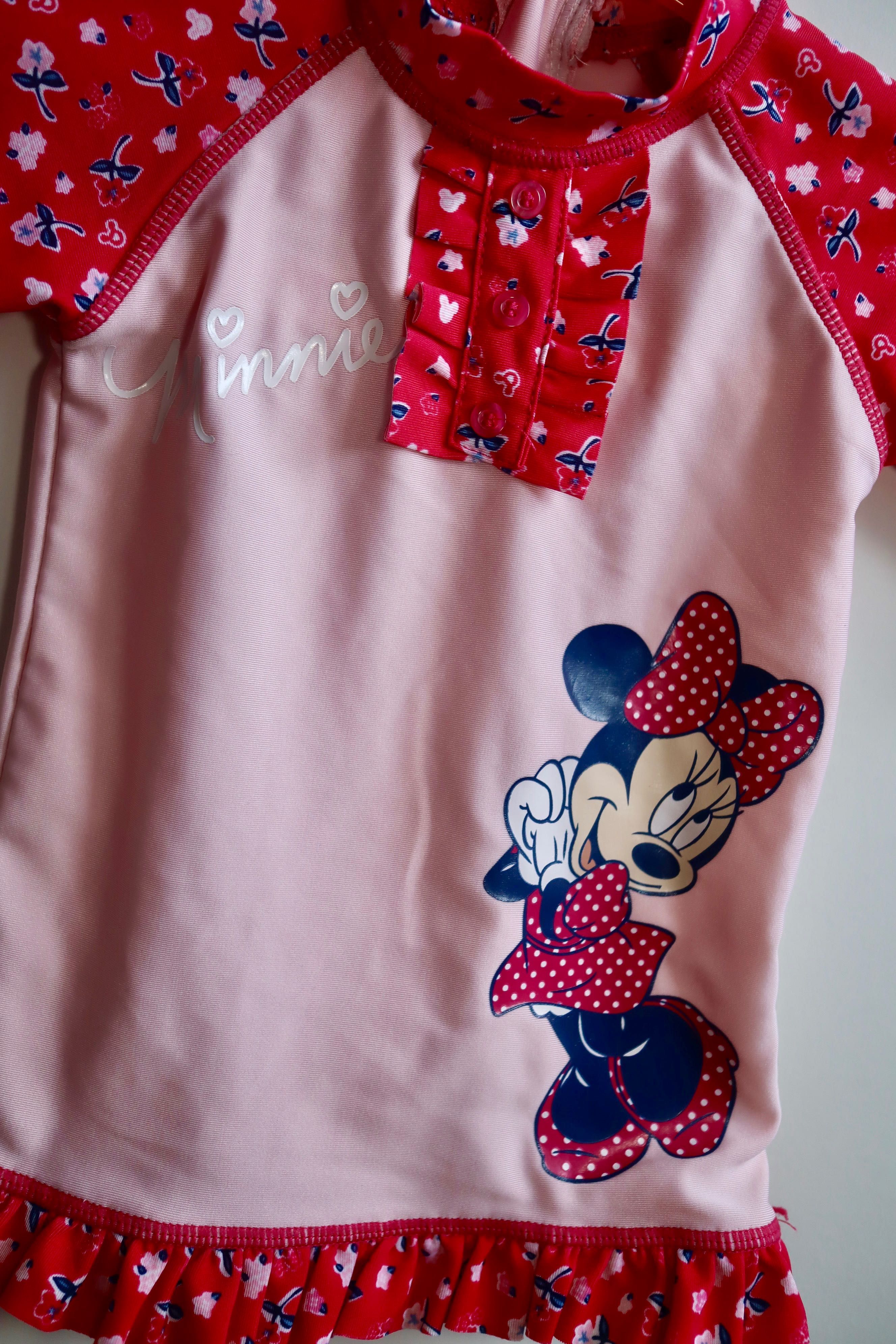 Koszulka kąpielowa Minnie Mouse Disney rozmiar 74 #S-29