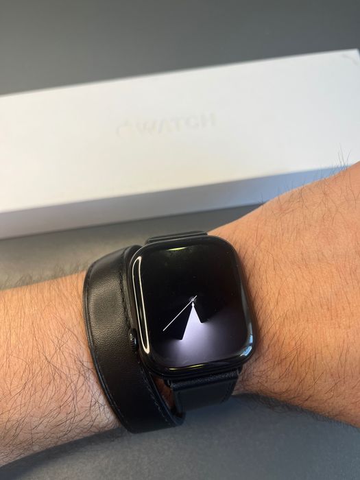 Apple Watch 10 Jet Black 46 mm — стан як новий