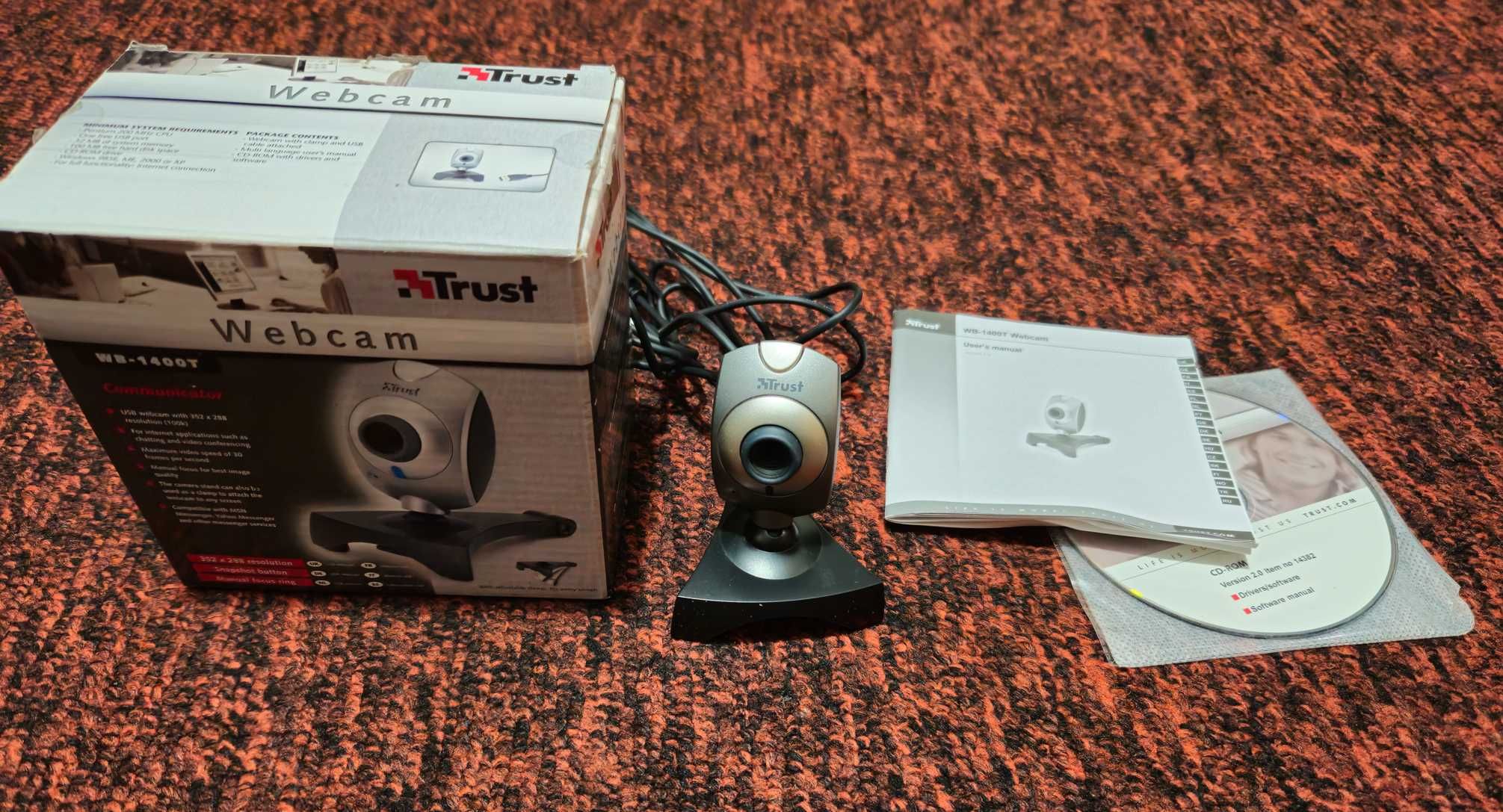 Вебкамера Trust Communicator Webcam WB-1400T