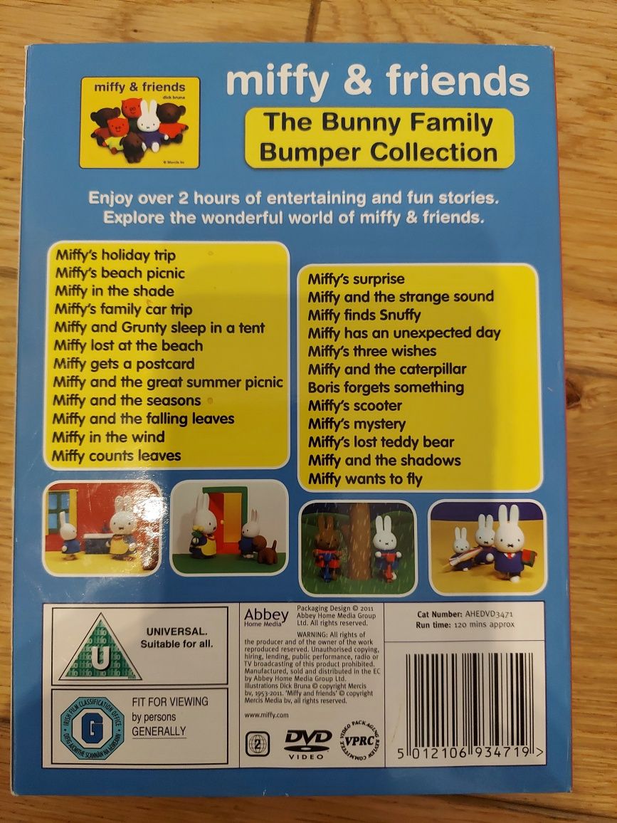 Miffy and friends DVD