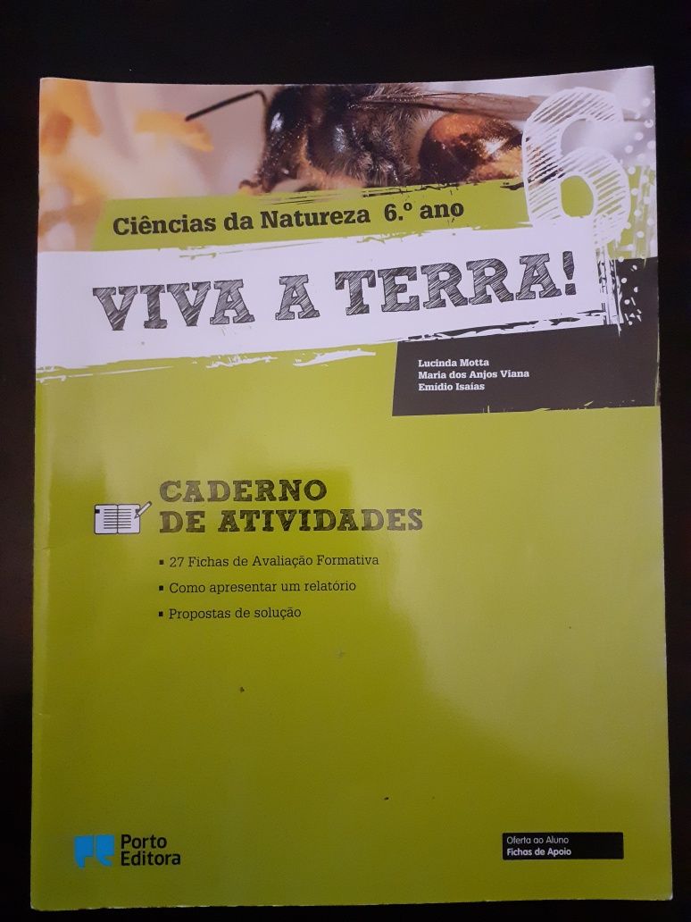 Manual e caderno de Atividades VIVA A TERRA! - Ciências 6º ano