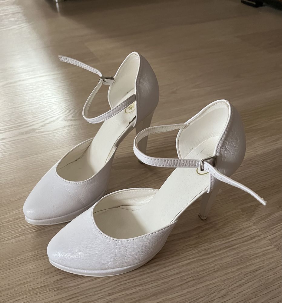 Buty ślubne białe Witt r. 36