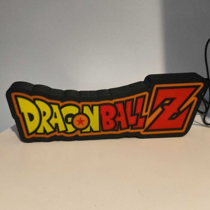 Luminária Dragon Ball Z Decoração Geek