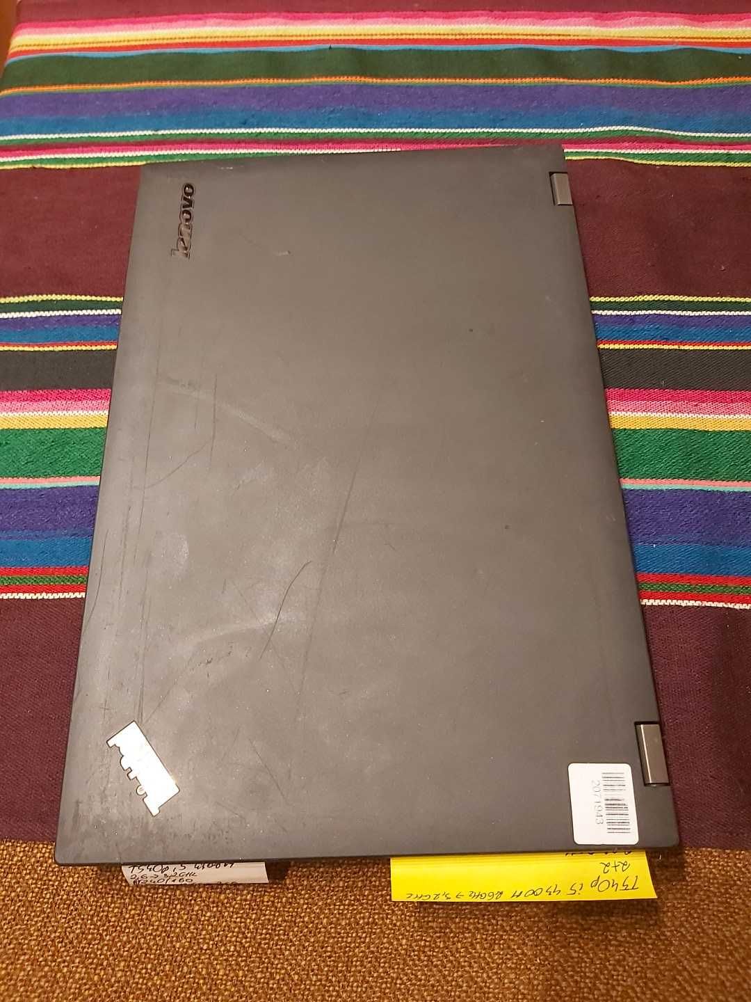 Lenovo T 540pi5/8Gb/240GB SSD M.2 NGFF/160GB HDD/kamera