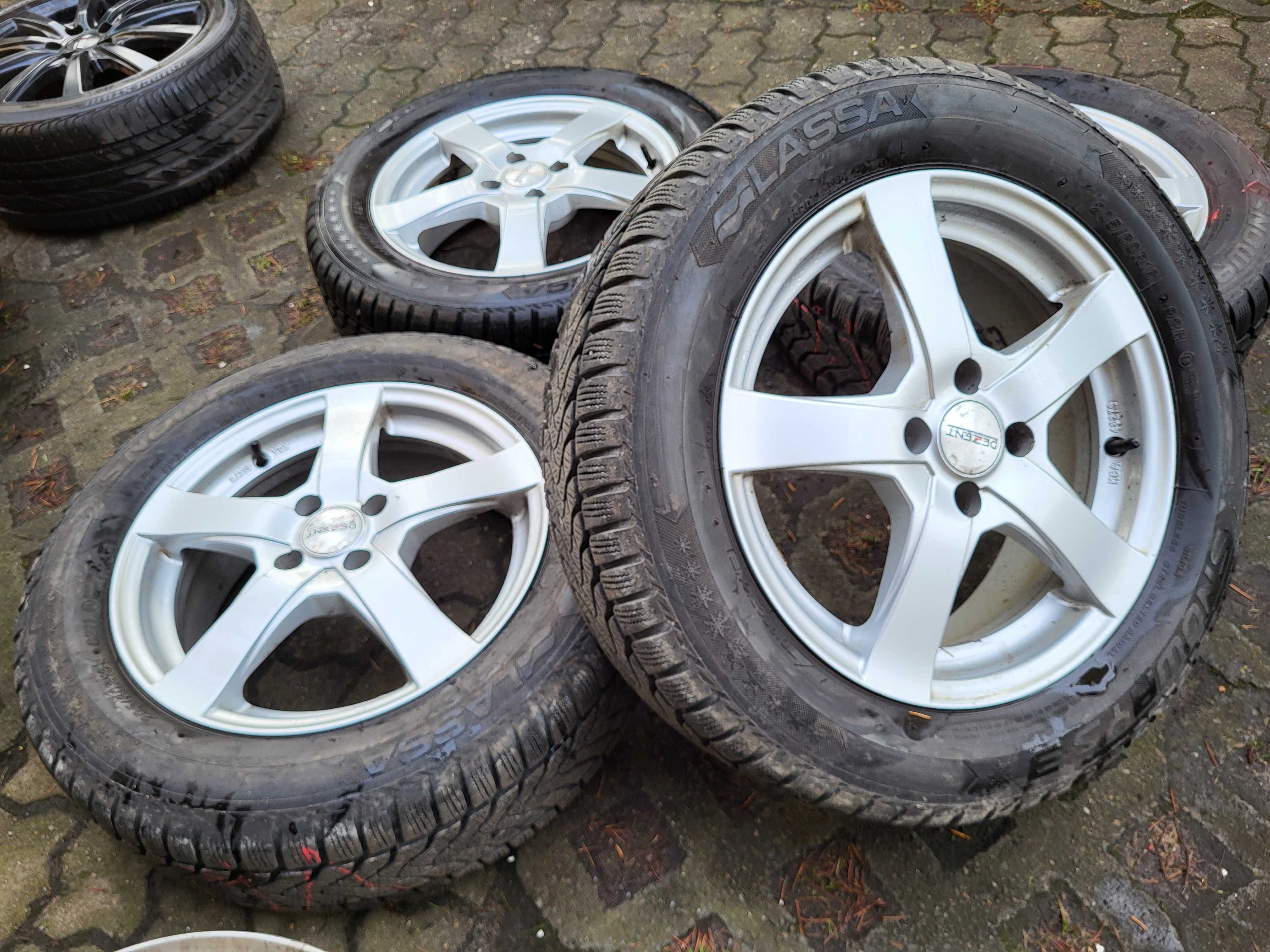 Koła 16" 4x100 Renault Captur Scenic Dacia Sandero Stepway Jogger