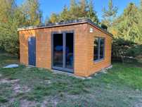 Domek drewniany, letniskowy, całoroczny, altana do 35m2