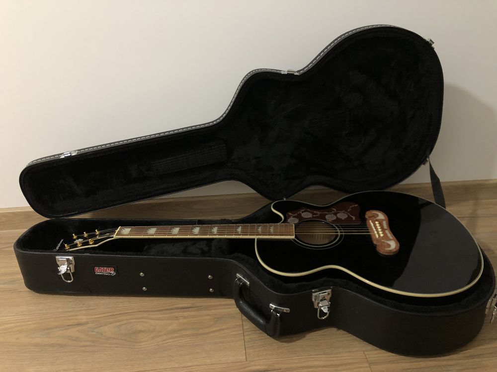 epiphone EJ-200ce/BK (акустична гітара)