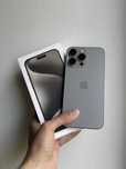 iPhone 15 Pro Max 256 Gb Natural Titanium Neverlock АКБ 88% Физ Сим