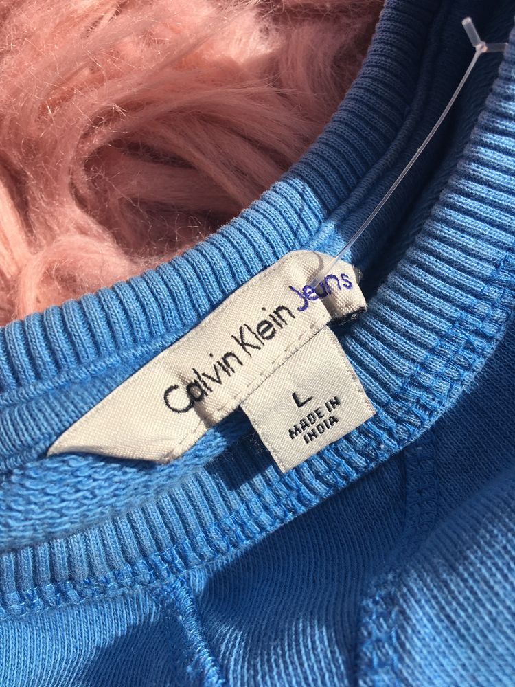 Nebieska bluza Calvin Klein Jeans