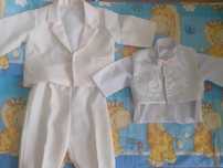 Komplet dla chlopca na chrzest