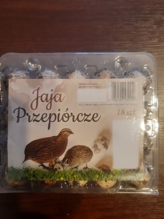 Jajka przepiórcze konsumpcyjne