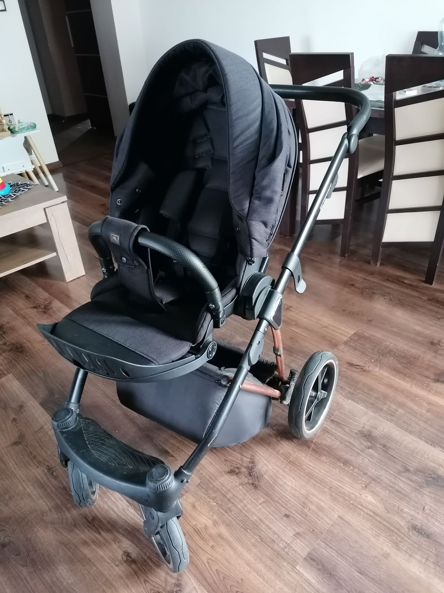 Wózek Adamex Belissa +nosidełko cybex atom 5