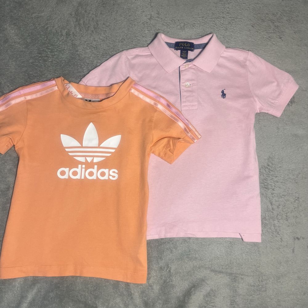 Футболка polo ralph lauren и adidas 86 - 92 см