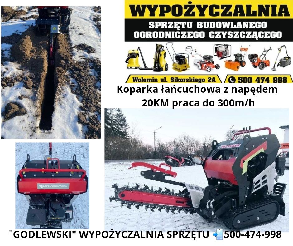 Wynajem! Rębak spalinowy rozdrabniacz 15Km Wypożyczalnia!