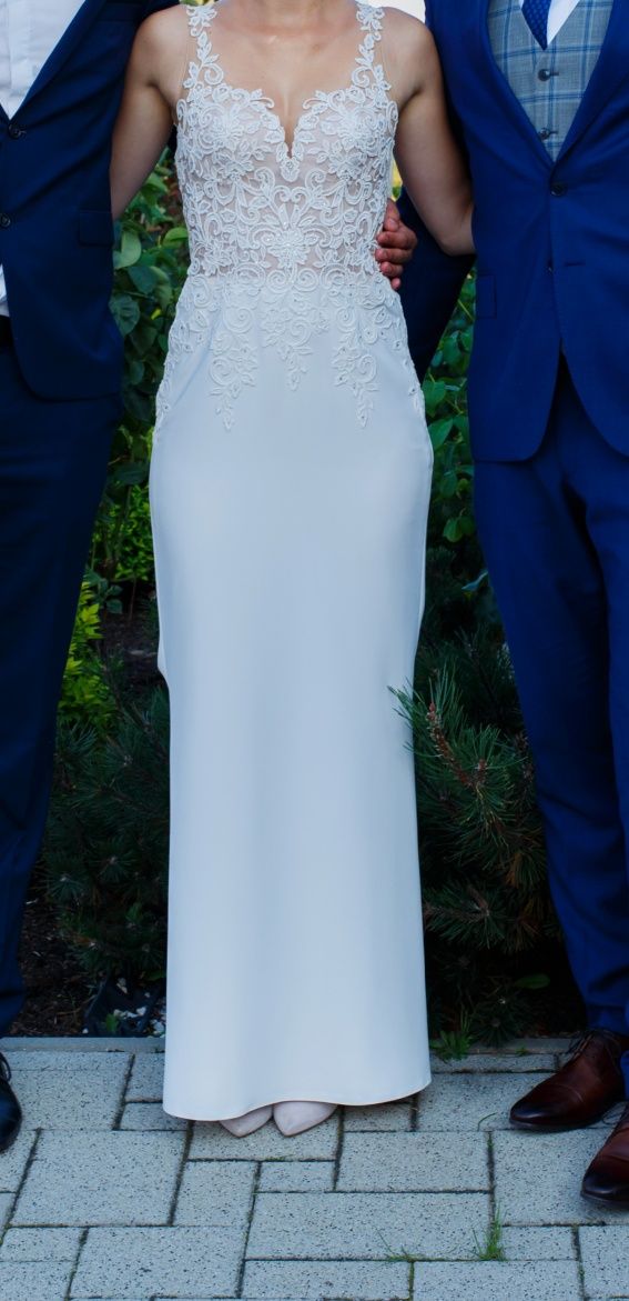 Suknia ślubna typu syrenka