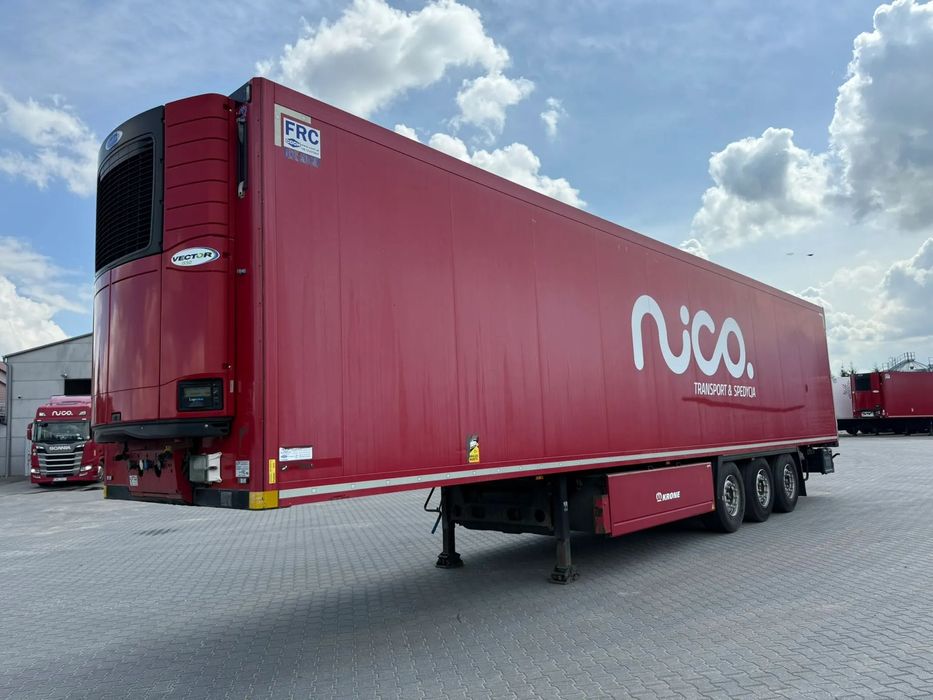 Krone  Naczepa Chłodnia Krone 2016r. Carrier Vector 1550, Doppelstock