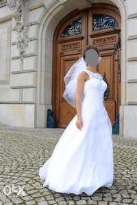 Wyjątkowa suknia ślubna rozmiar S CLASSA KWIAT IDEALNA